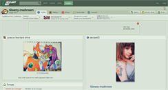 Desktop Screenshot of gloomy-mushroom.deviantart.com