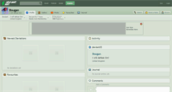 Desktop Screenshot of bougan.deviantart.com