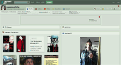 Desktop Screenshot of nasukeuchiha.deviantart.com
