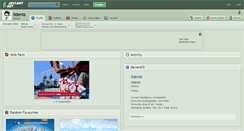 Desktop Screenshot of ildeniz.deviantart.com