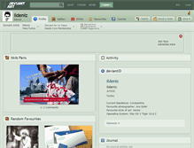 Tablet Screenshot of ildeniz.deviantart.com
