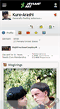 Mobile Screenshot of kuro-arashi.deviantart.com