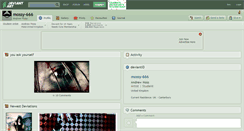 Desktop Screenshot of mossy-666.deviantart.com