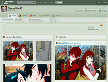Tablet Screenshot of eternallife95.deviantart.com