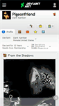 Mobile Screenshot of pigeonfriend.deviantart.com