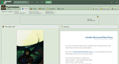 Desktop Screenshot of fluorinespark.deviantart.com