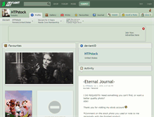 Tablet Screenshot of htpstock.deviantart.com