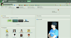 Desktop Screenshot of anonymouslink.deviantart.com