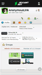 Mobile Screenshot of anonymouslink.deviantart.com