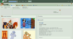Desktop Screenshot of fynnagin.deviantart.com