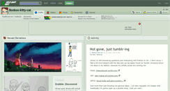 Desktop Screenshot of booboo-kitty-cat.deviantart.com