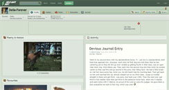 Desktop Screenshot of delia-forever.deviantart.com