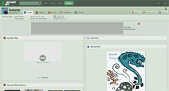 Desktop Screenshot of fusionist.deviantart.com