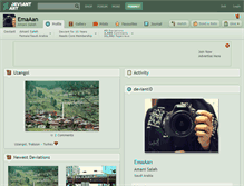 Tablet Screenshot of emaaan.deviantart.com