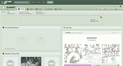 Desktop Screenshot of frodo867.deviantart.com