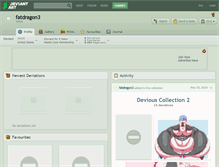 Tablet Screenshot of fatdragon3.deviantart.com
