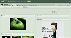 Desktop Screenshot of nutzi66.deviantart.com