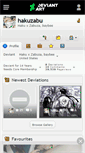 Mobile Screenshot of hakuzabu.deviantart.com