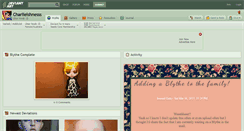 Desktop Screenshot of charlieishnesss.deviantart.com