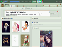 Tablet Screenshot of alakc.deviantart.com