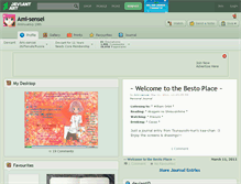 Tablet Screenshot of ami-sensei.deviantart.com