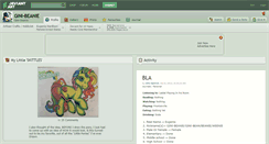 Desktop Screenshot of gini-beanie.deviantart.com