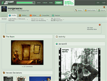 Tablet Screenshot of morganaarau.deviantart.com