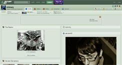 Desktop Screenshot of milesey.deviantart.com