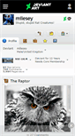 Mobile Screenshot of milesey.deviantart.com
