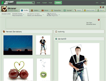 Tablet Screenshot of dkraner.deviantart.com