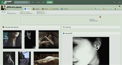 Desktop Screenshot of different-planet.deviantart.com