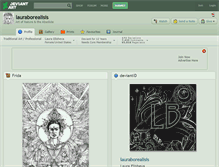 Tablet Screenshot of lauraborealisis.deviantart.com