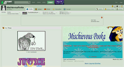 Desktop Screenshot of mischievouspooka.deviantart.com