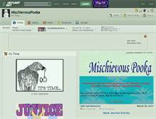 Tablet Screenshot of mischievouspooka.deviantart.com