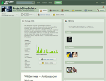 Tablet Screenshot of project-silverbullet.deviantart.com