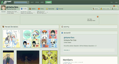 Desktop Screenshot of gintama-fans.deviantart.com