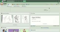 Desktop Screenshot of gadge7.deviantart.com