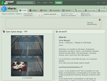 Tablet Screenshot of kikar4u.deviantart.com