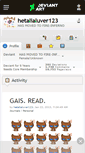 Mobile Screenshot of hetalialuver123.deviantart.com