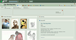 Desktop Screenshot of our--burning-ashes.deviantart.com