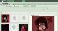 Desktop Screenshot of ivy-springs.deviantart.com