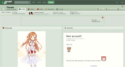 Desktop Screenshot of finnele.deviantart.com