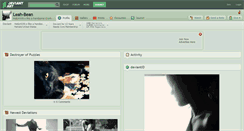 Desktop Screenshot of leah-bean.deviantart.com