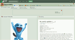 Desktop Screenshot of dravus-ardoris.deviantart.com