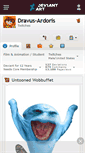 Mobile Screenshot of dravus-ardoris.deviantart.com