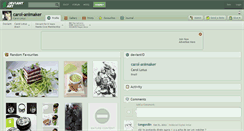 Desktop Screenshot of carol-animaker.deviantart.com