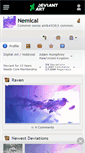 Mobile Screenshot of nemical.deviantart.com
