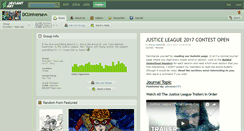 Desktop Screenshot of dcuniverse.deviantart.com