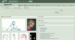Desktop Screenshot of oceans-moon.deviantart.com