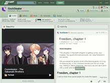 Tablet Screenshot of isockstealer.deviantart.com